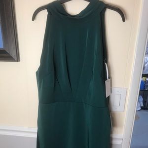 Hunter green dress